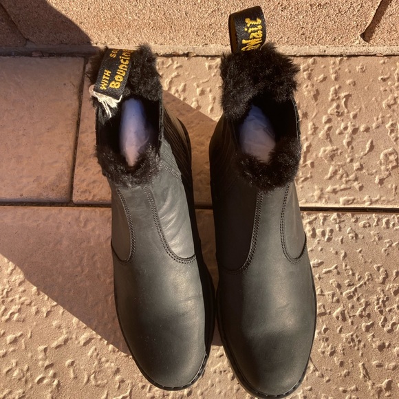 Dr. Martens Women's Rometty FL Quad Platform Chelsea Black Moldova RARE!!! - Picture 10 of 13